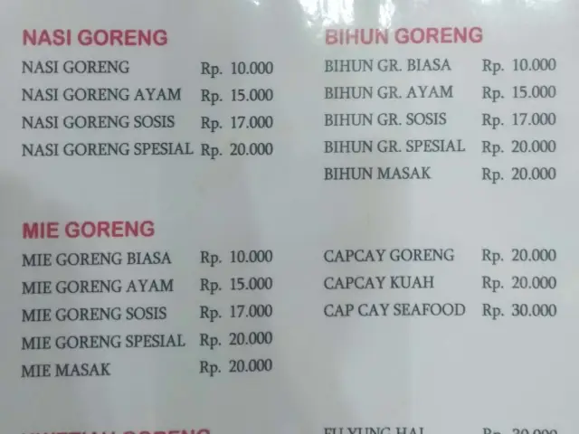 Gambar Makanan Rumah Makan Minahasa 1