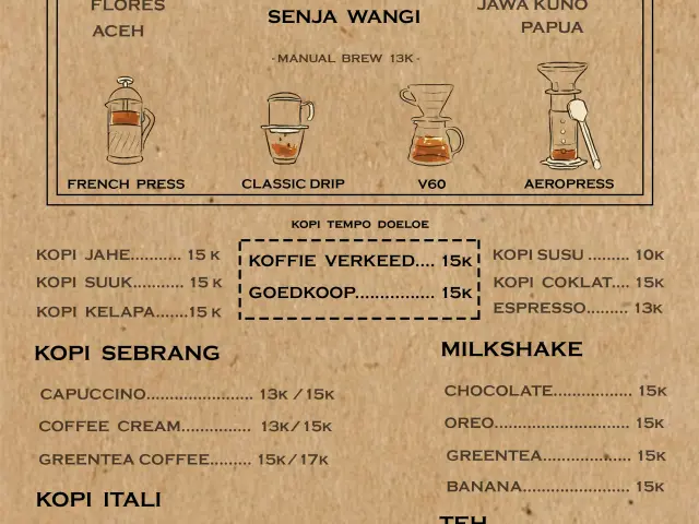 Gambar Makanan Kopi Senja Cikapundung 1