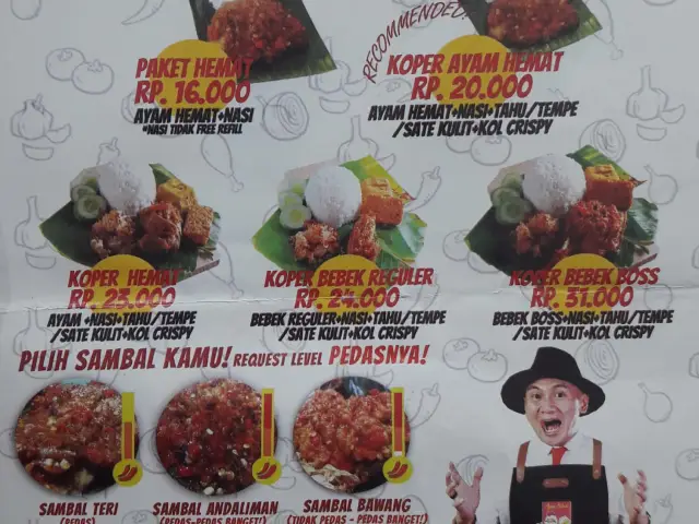 Gambar Makanan Ayam Bebek Pak Boss 4