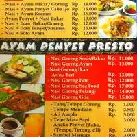 Gambar Makanan Ayam Penyet Presto 1