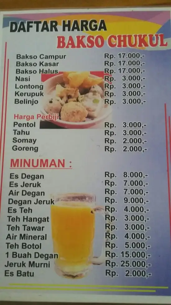 Gambar Makanan Bakso Chukul 5