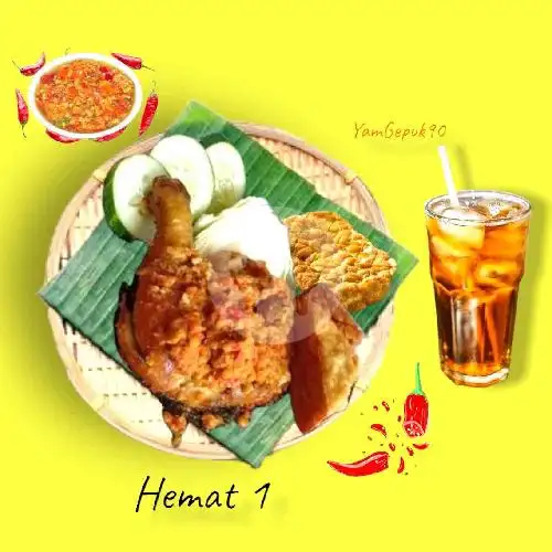Gambar Makanan Ayam Gepuk 90, Jl. Tenis Raya Rt. 1 / Rw. 8 7