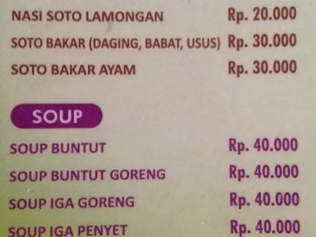 Gambar Makanan Soto Banjar Hallo Surabaya 1