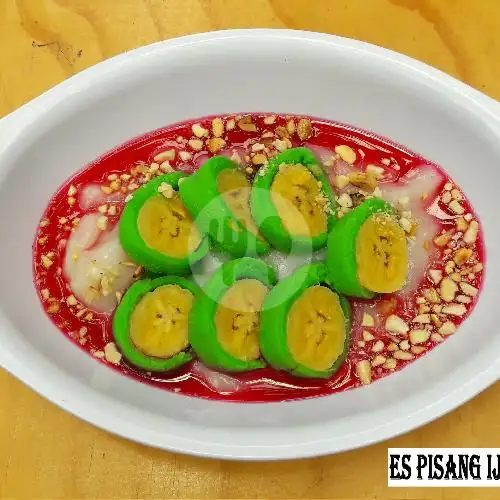 Gambar Makanan Es Pisang Ijo Sulawesi Aga Ode, H Taha 1