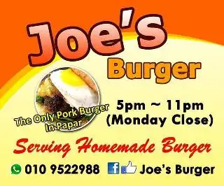Joe's burger