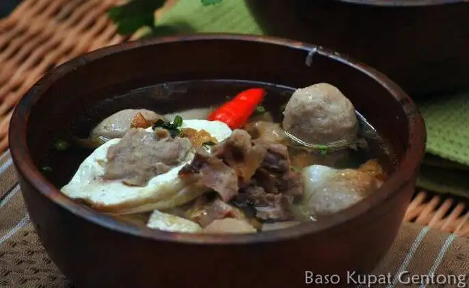 Gambar Makanan Baso Kupat Gentong 4