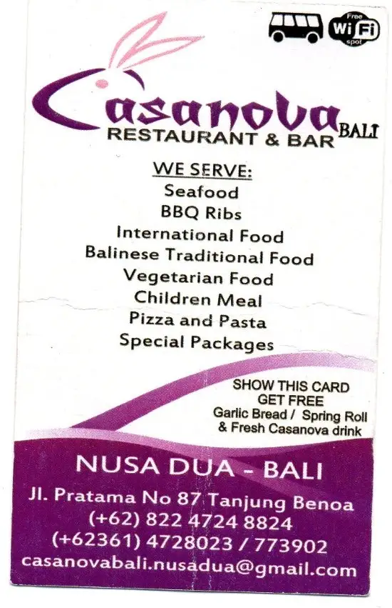 Gambar Makanan Casanova Bali Restaurant 15