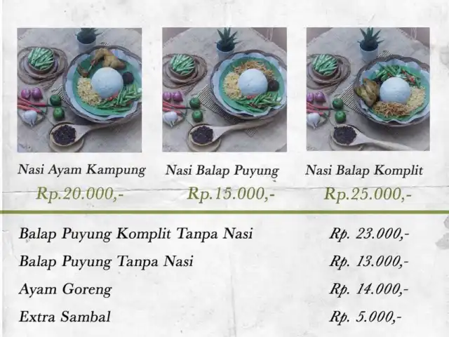 Gambar Makanan Nasi Balap Puyung khas Lombok, RM MATARAM 6