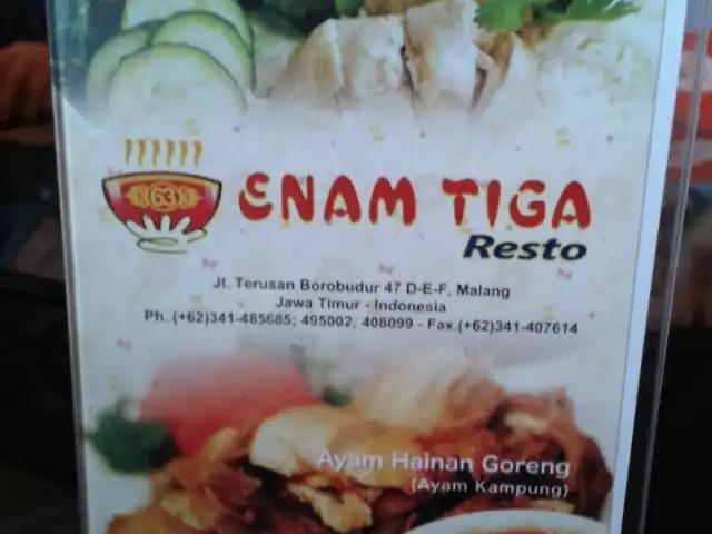 Gambar Makanan Enam Tiga Resto 13