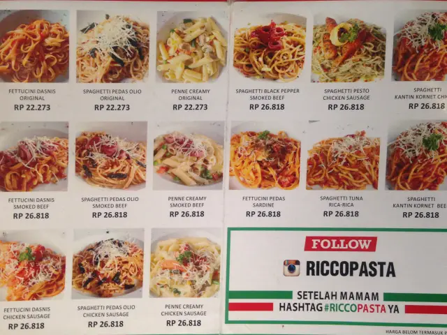 Gambar Makanan Ricco Pasta 1