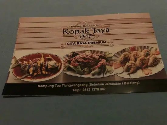 Gambar Makanan Kopak Jaya 007 Kelong Seafood Restaurant 15