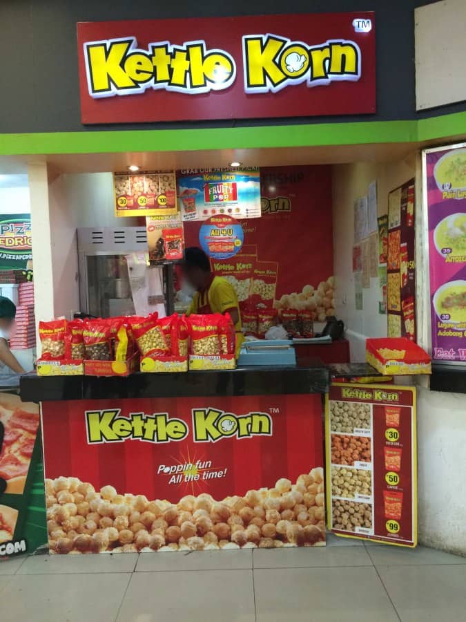 Kettle Korn menu price 20222023 near Gaisano Fiesta Mall in Cebu City