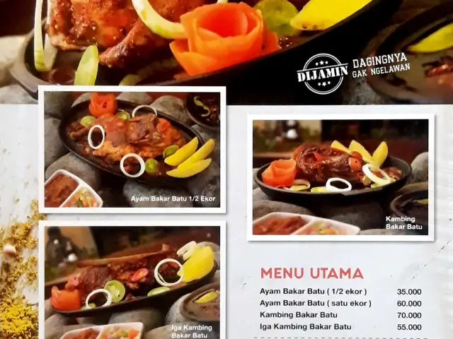 Gambar Makanan Bakar Batu Resto 1