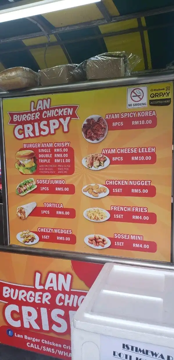 Lan Burger Chicken Crispy Food Photo 5