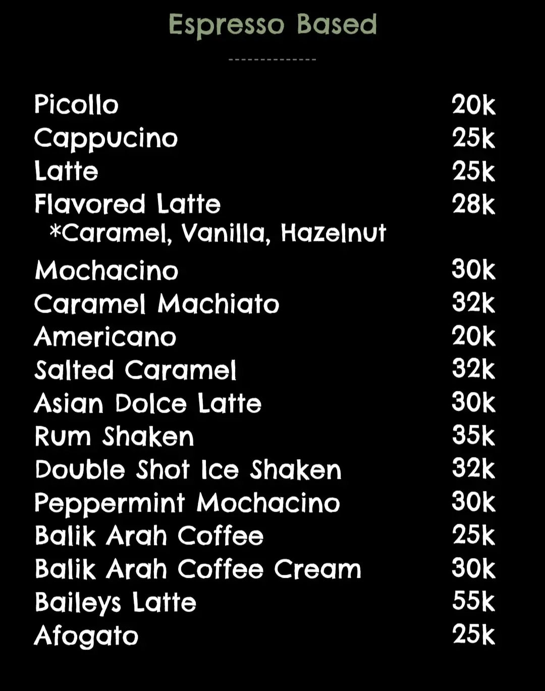 Balik Arah Coffee & Foodspace