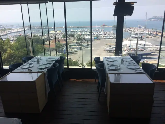 Ouzo Roof Restaurant - Wyndham Grand İstanbul Kalamış Marina Hotel'nin yemek ve ambiyans fotoğrafları 20