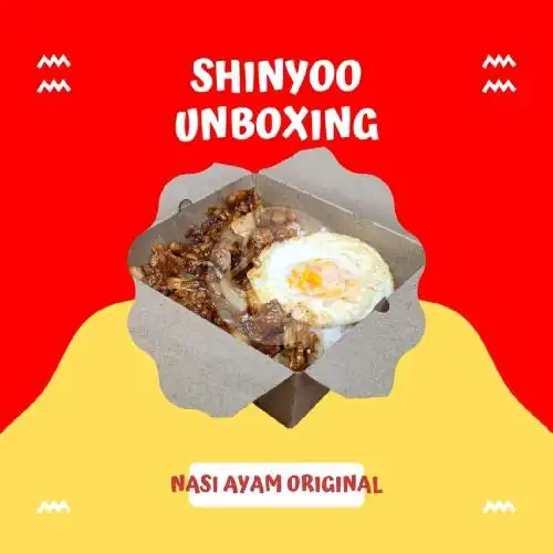 Gambar Makanan Shinyoo Unboxing, Cimone 1