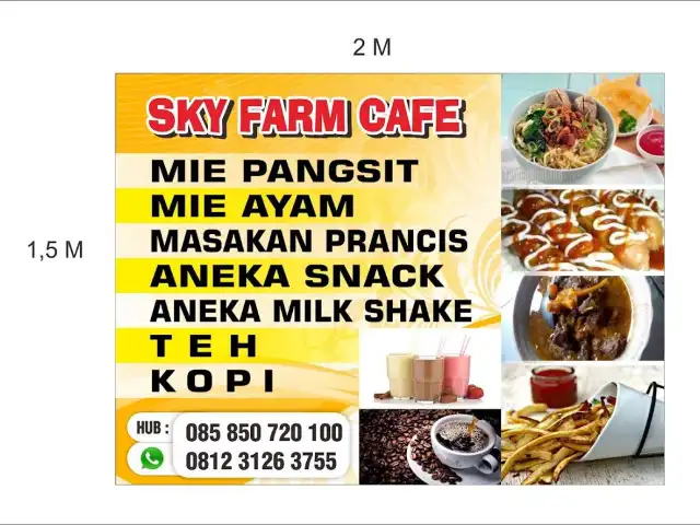 Gambar Makanan Sky Farm Cafe 1