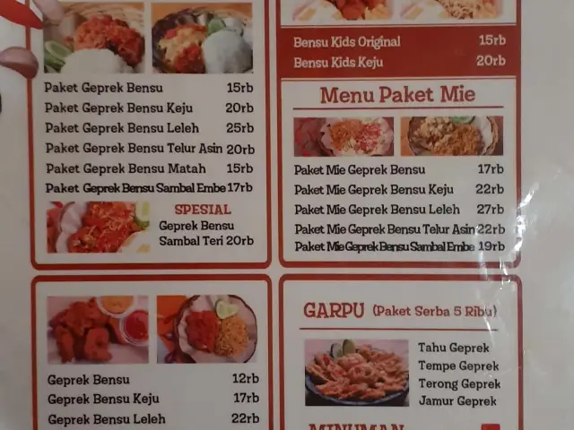 Gambar Makanan Geprek Bensu 1