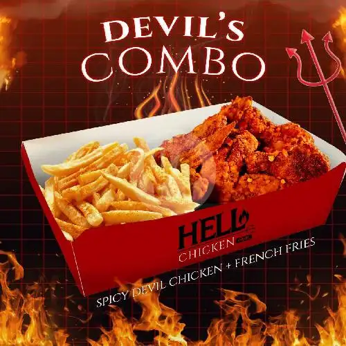 Gambar Makanan Hell Chicken, Gajah Mada 1
