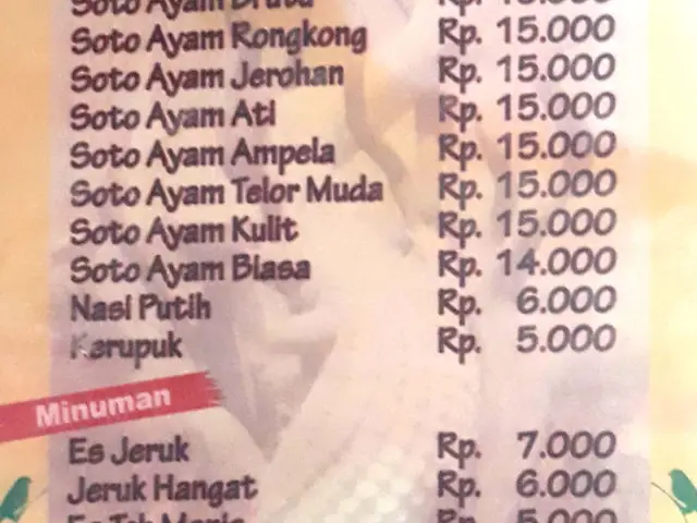 Gambar Makanan Soto Ayam Ambengan Cak Jito 1