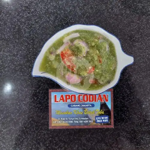 Gambar Makanan Lapo Codian Medan 18