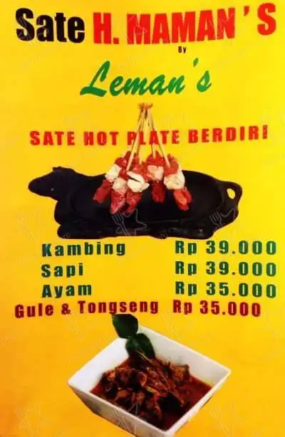 Sate Leman's Food Life Batununggal