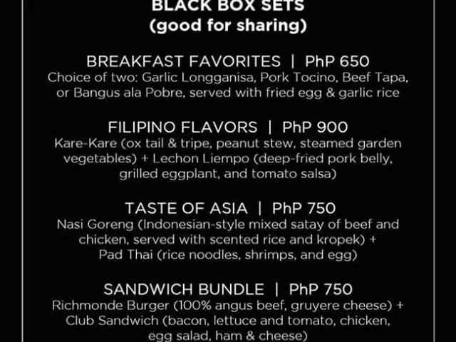 Richmonde Cafe - Richmonde Hotel Ortigas Food Photo 1