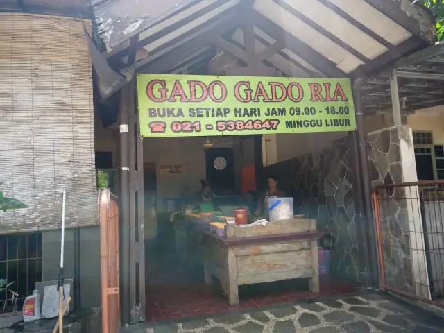 Gambar Makanan Gado Gado Jakarta Bu Ria 4