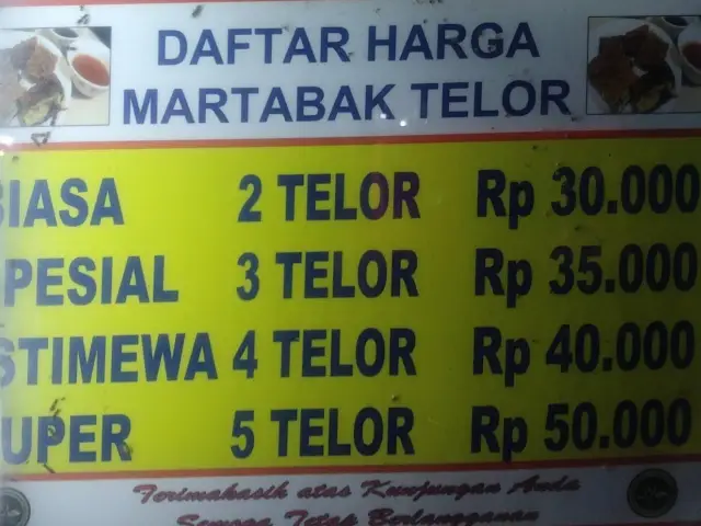 Gambar Makanan Martabak Manis & Telor Bangka 88 3