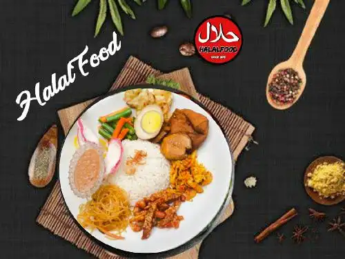 HalalFood Nasi Uduk, Nasi Kuning & Lontong Sayur, Tirta Ening 2