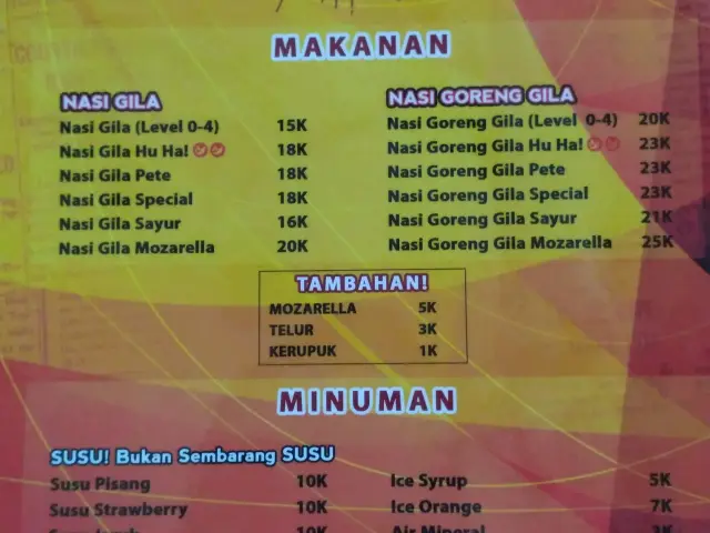 Gambar Makanan Nasi Gila Madman 7