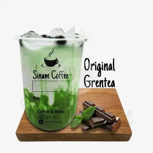 Gambar Makanan Sinam Coffee, Boba & Kopi 11