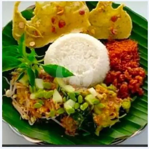 Gambar Makanan Nasi Pecel Rempong, Boulevard Barat Raya 2