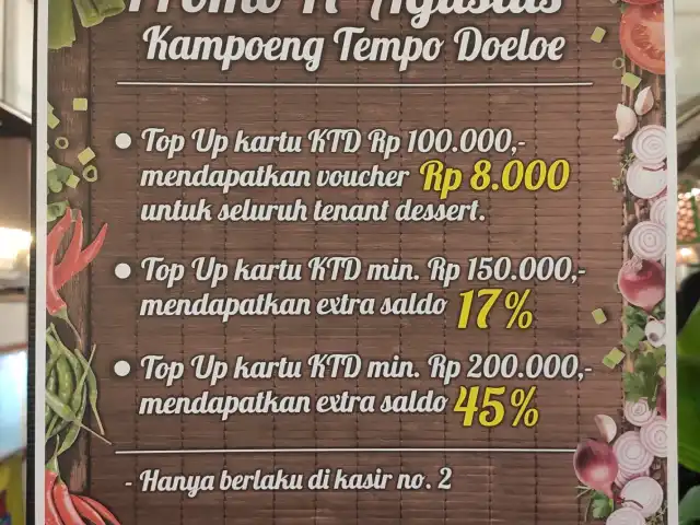 Gambar Makanan Kampoeng Tempo Doeloe 14