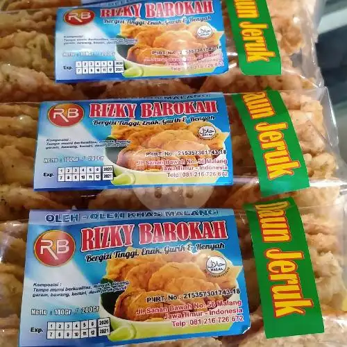 Gambar Makanan Keripik Tempe Rizky Barokah, Blimbing 1