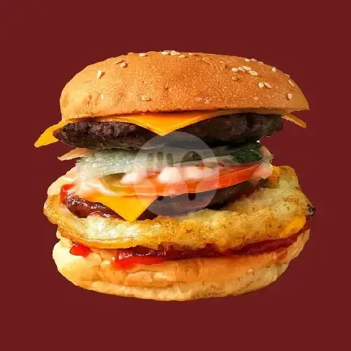 Gambar Makanan Cascheesecus Burger, Citaroom Space 10