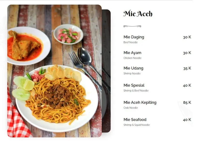 Mie Aceh Seulawah