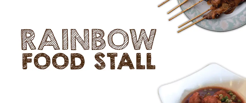 Rainbow Food Stall