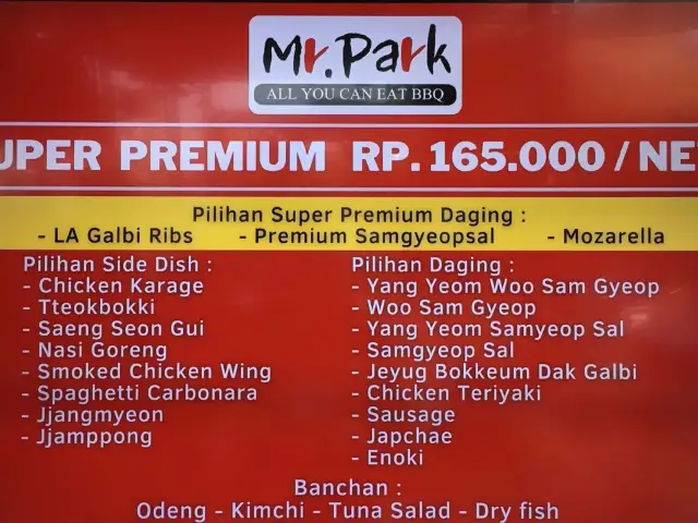 Gambar Makanan Mr. Park Korean Barbeque 1