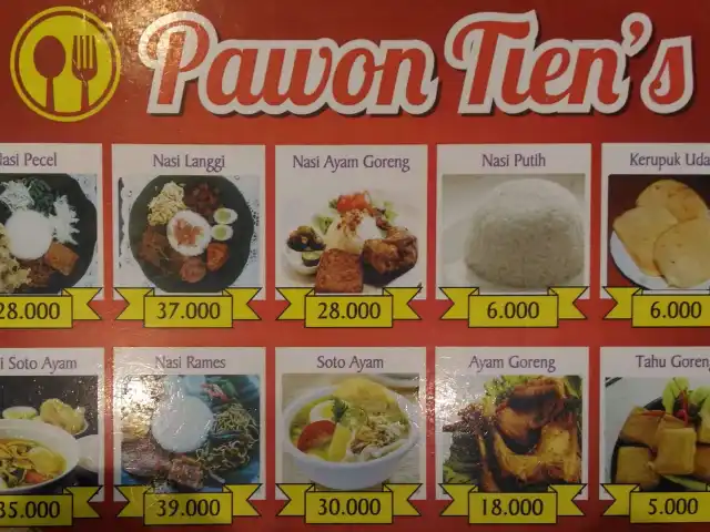 Gambar Makanan Pawon Tien's 1