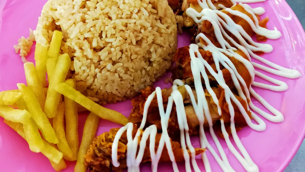 Salad Chicken Rice @ Ming Ming Foodcourt