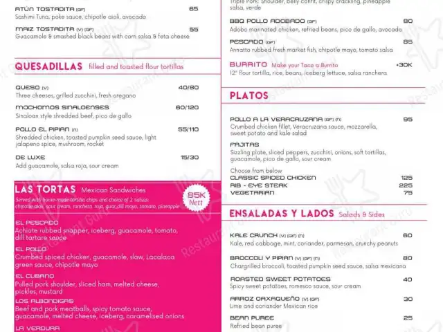 LACALITA - Mexican Inspired Food & Drinks