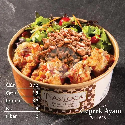 Gambar Makanan Nasi Loca Healthy Indonesia Rice Bowl - Jembatan Dua 9