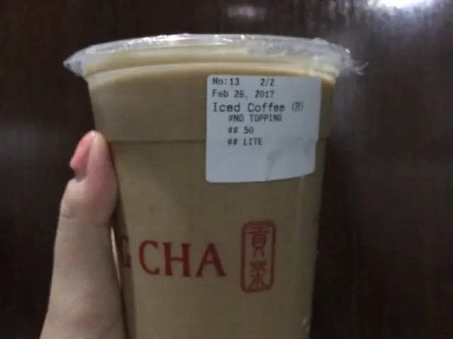 Gambar Makanan Gong cha 4