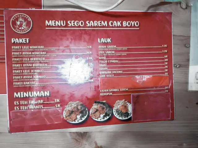 Gambar Makanan Sego Sarem Cak Boyo 5