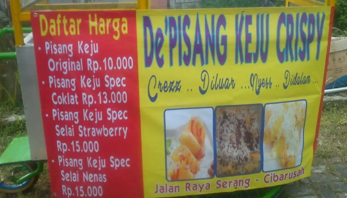 De'Pisang Keju Crispy