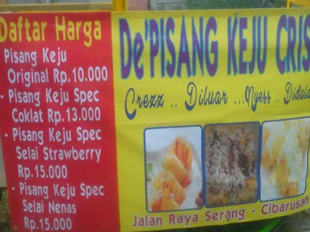 Gambar Makanan De'Pisang Keju Crispy 1