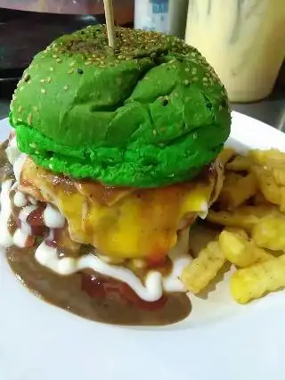 Burger meleleh