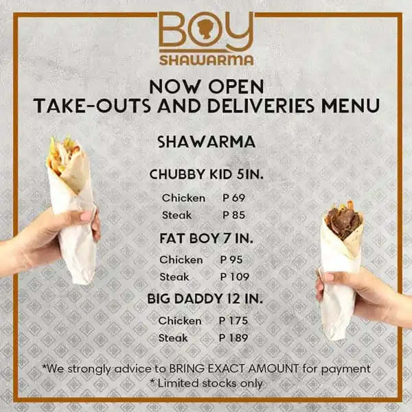 Boy Shawarma Food Photo 1